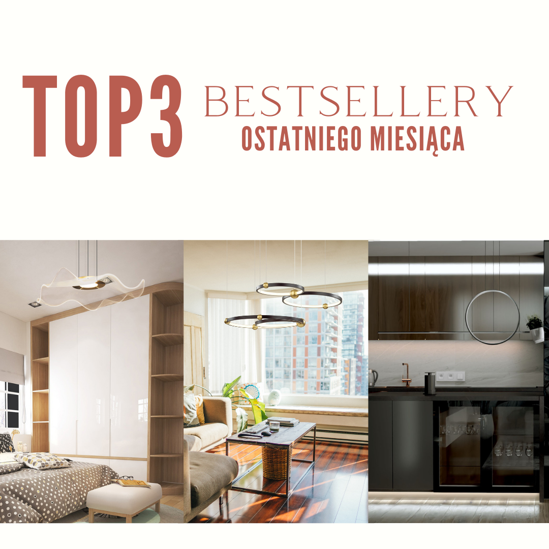 TOP 3 BESTSELLERY MIESIĄCA!!