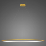 Lampa wisząca Ledowe Okręgi No.1 180cm 4k złoty 