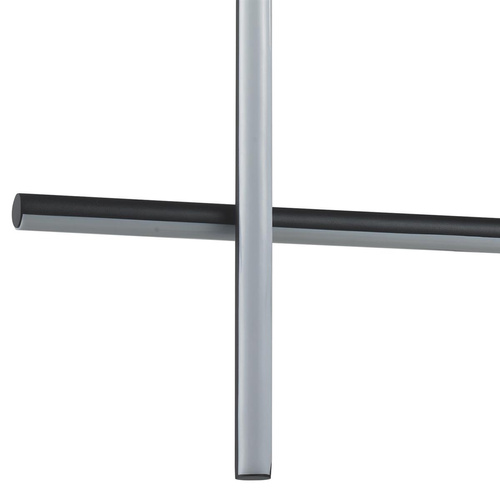 Lampa wisząca ASTA-8 LED czarna 120 cm