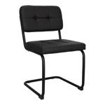 Krzesło Nelson soft black swing black PU