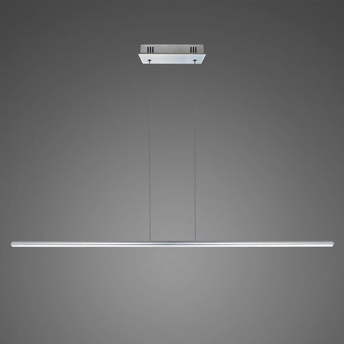 Lampa wisząca Linea No.1 120cm 3k srebrna 