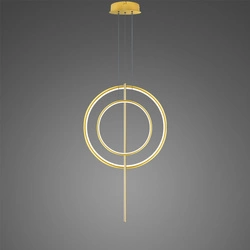 Lampa wisząca Linea No.5 60/40cm złota 3k 