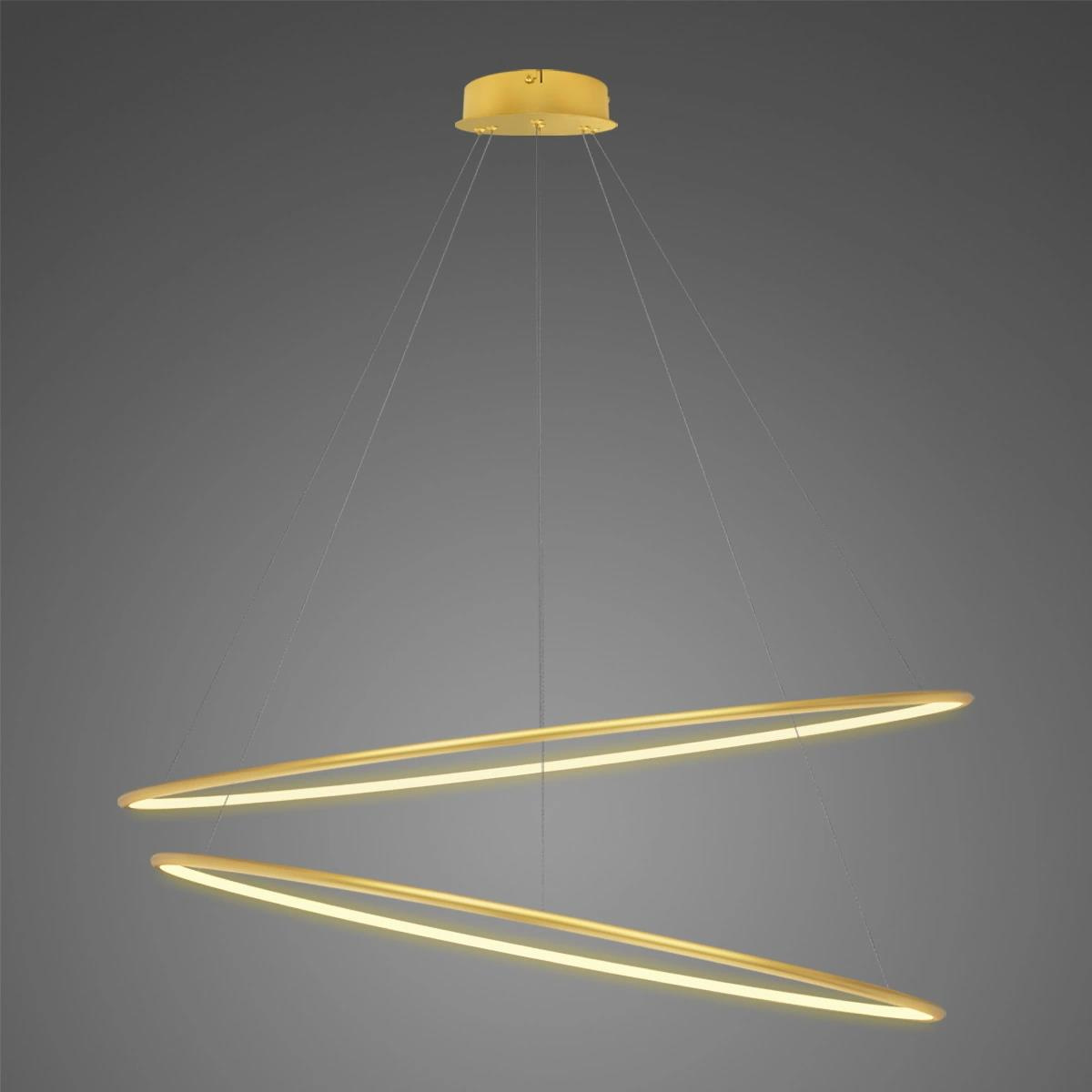LED-Leuchte Okręgi No.2 120cm 3k gold Dali – Gesamtansicht