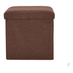 Pufa Intesi Vels Vintage brązowa