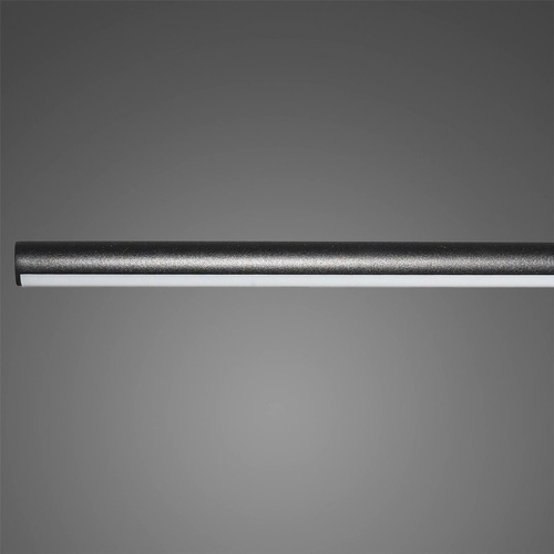 Lampa wisząca LINEA No.4  Φ60/40 cm czarna 4k  Altavola Design