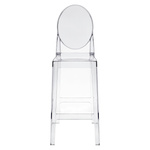 Stołek barowy Viki transparentny 75cm