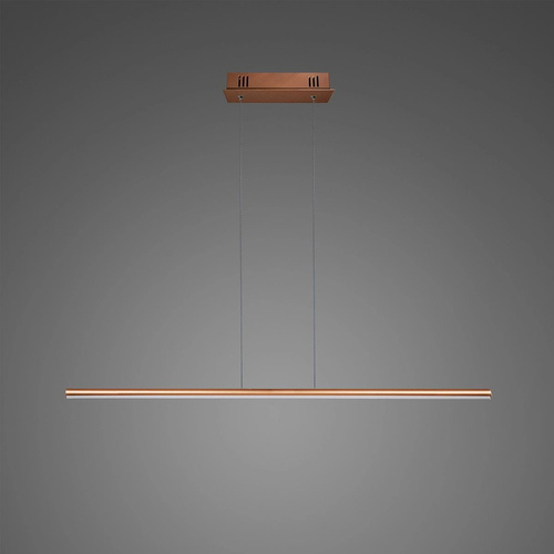 Lampa wisząca Linea No.1 100cm 4k miedziana ściemnialna 