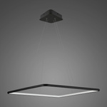 Lampa wisząca Ledowe Kwadraty No.1 40 3k czarna 