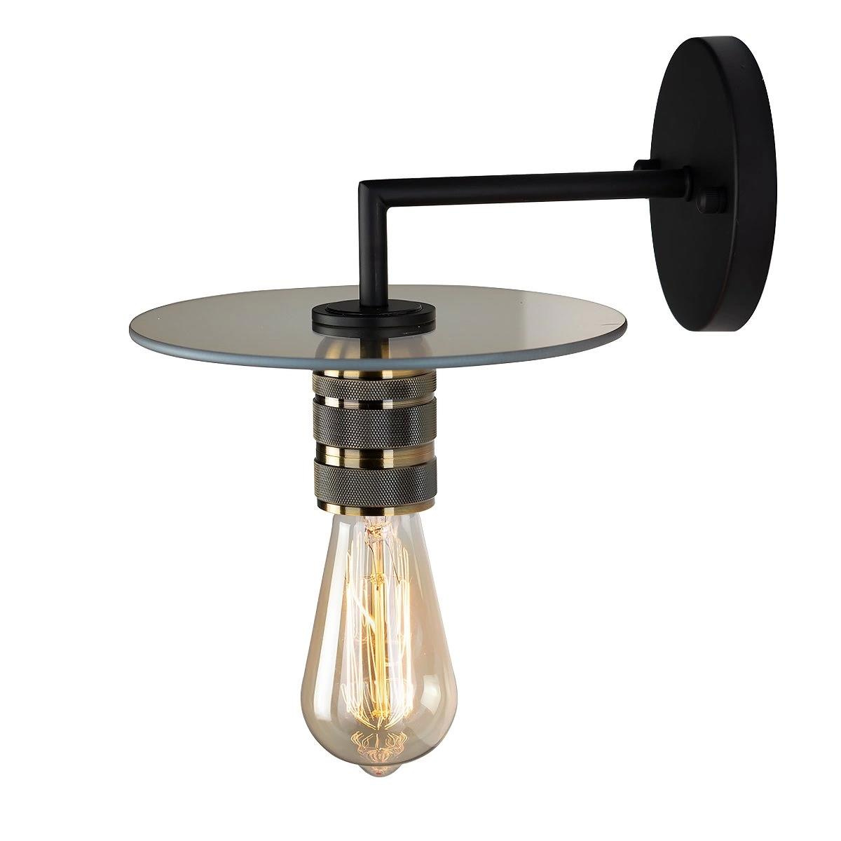Digital Loft No.2 G Wall Sconce – modern gold wall lamp