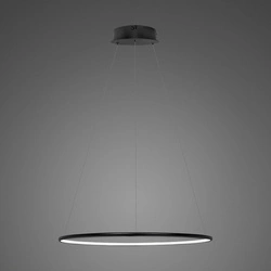 Lampa wisząca Ledowe Okręgi No.1 40cm3k 21W czarna 