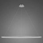 Lampa wisząca Ledowe Okręgi No.1 200cm 4k srebrna Dali