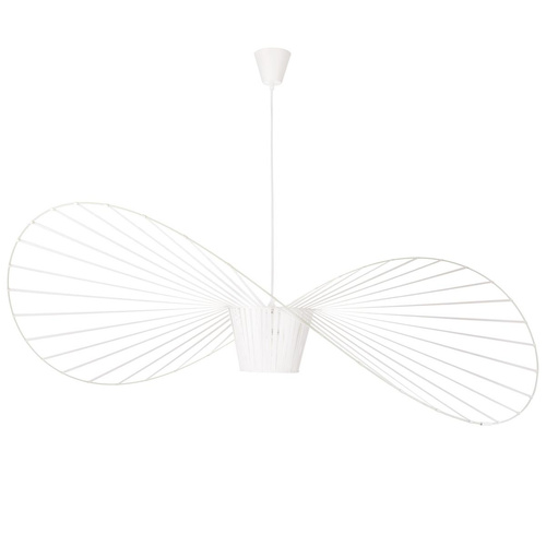 Lampa wisząca kapelusz SOMBRERO biała 140 cm