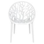 Krzesło Coral White Glossy