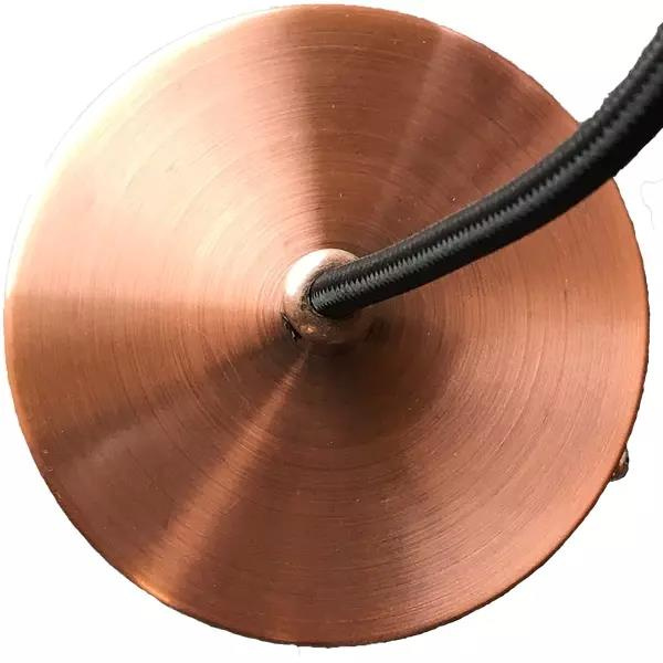 Industrial Chic Roségold Edison-Glühbirne Hängeleuchte bf19 – Nahaufnahme