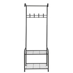 Stojak/ wieszak do przedpokoju czarny