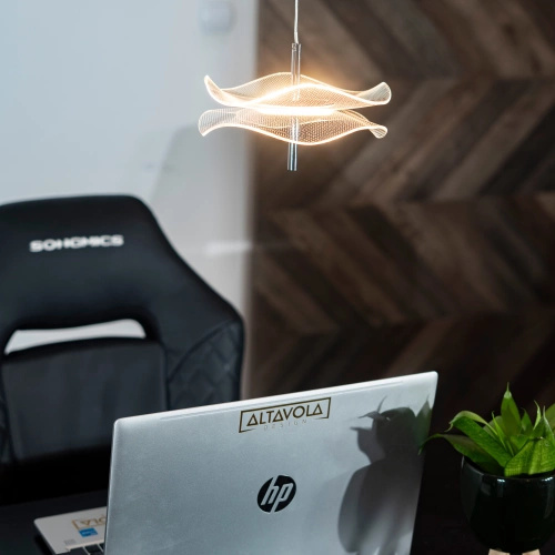 Lampa wisząca chrom Mariposa 3000K