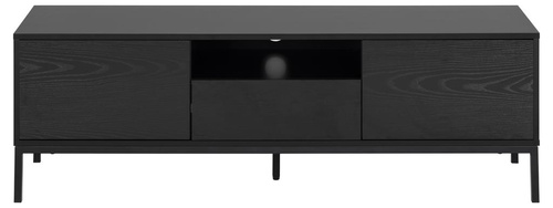 Szafka RTV Seaford czarna