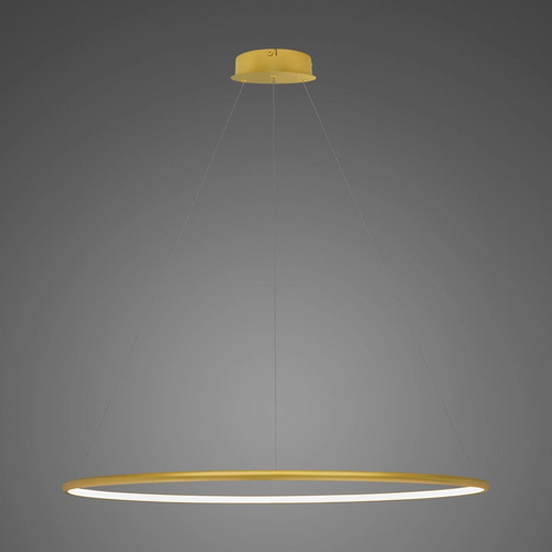 Lampa wisząca Ledowe Okręgi No.1 100cm 3k złota