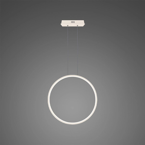 Lampa wisząca Ledowe Okręgi No.1 X 40cm 4k biała Dali