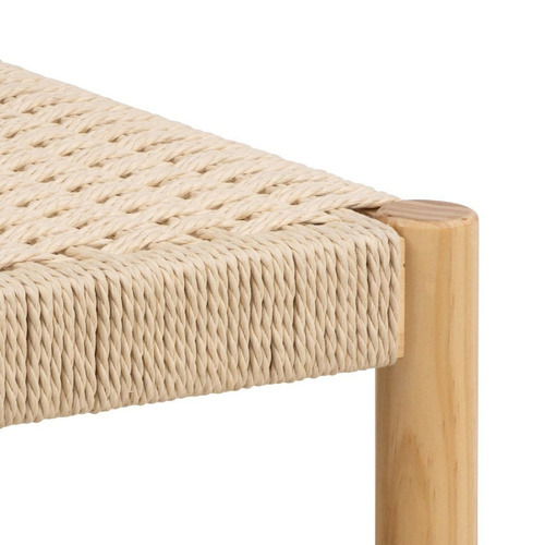 Stołek Alvin naturalny