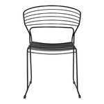 Krzesło Hilly czarne