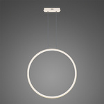 Lampa wisząca Ledowe Okręgi No.1 X 100cm 3k biała