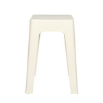 Stołek Spectra kremowy z tworzywa