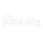 Wieszak ścienny Dzień dobry 01 biały