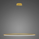 Lampa wisząca Ledowe Okręgi No.1 120cm 3k złota Dali