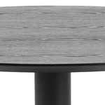 Stół Ibiza okrągły 80 czarny