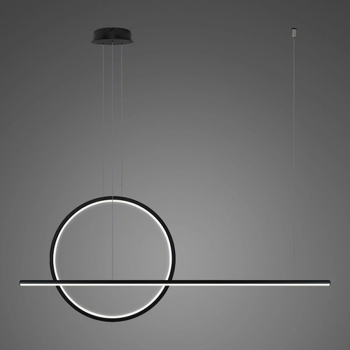 Lampa wisząca Linea No.2 B 60cm czarna 4k Dali