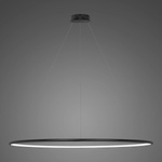 Lampa wisząca Ledowe Okręgi No.1 150cm 3k czarna ściemnialna 