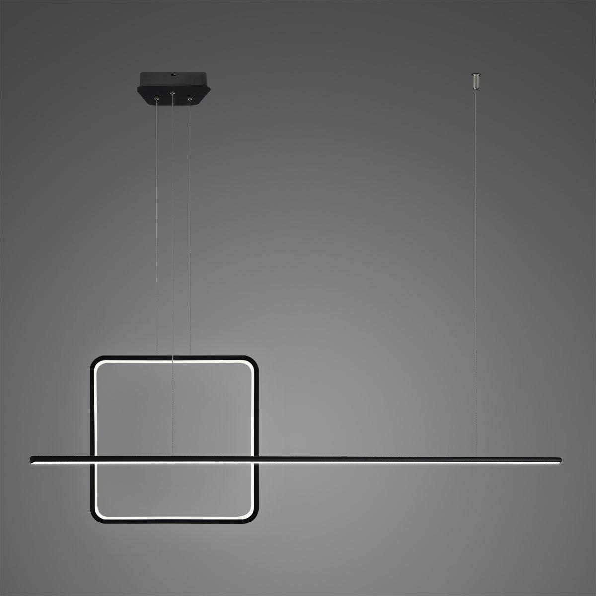 Schwarze Pendelleuchte Linea No.5 A 40cm