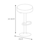 Hoker Mumford z regulowaną wysokością     biały
