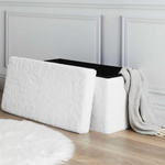 Pufa Intesi Furry Velse White