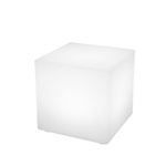 Lampa ogrodowa kostka CUBIC LED M RGBW 16 kolorów 35 cm