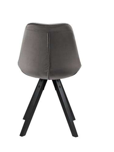 Krzesło Dima VIC dark grey /black