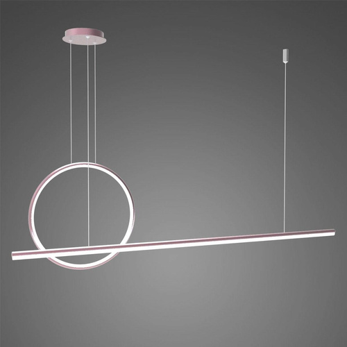 Lampa wisząca Linea No.2 40cm 3k różowo złota 