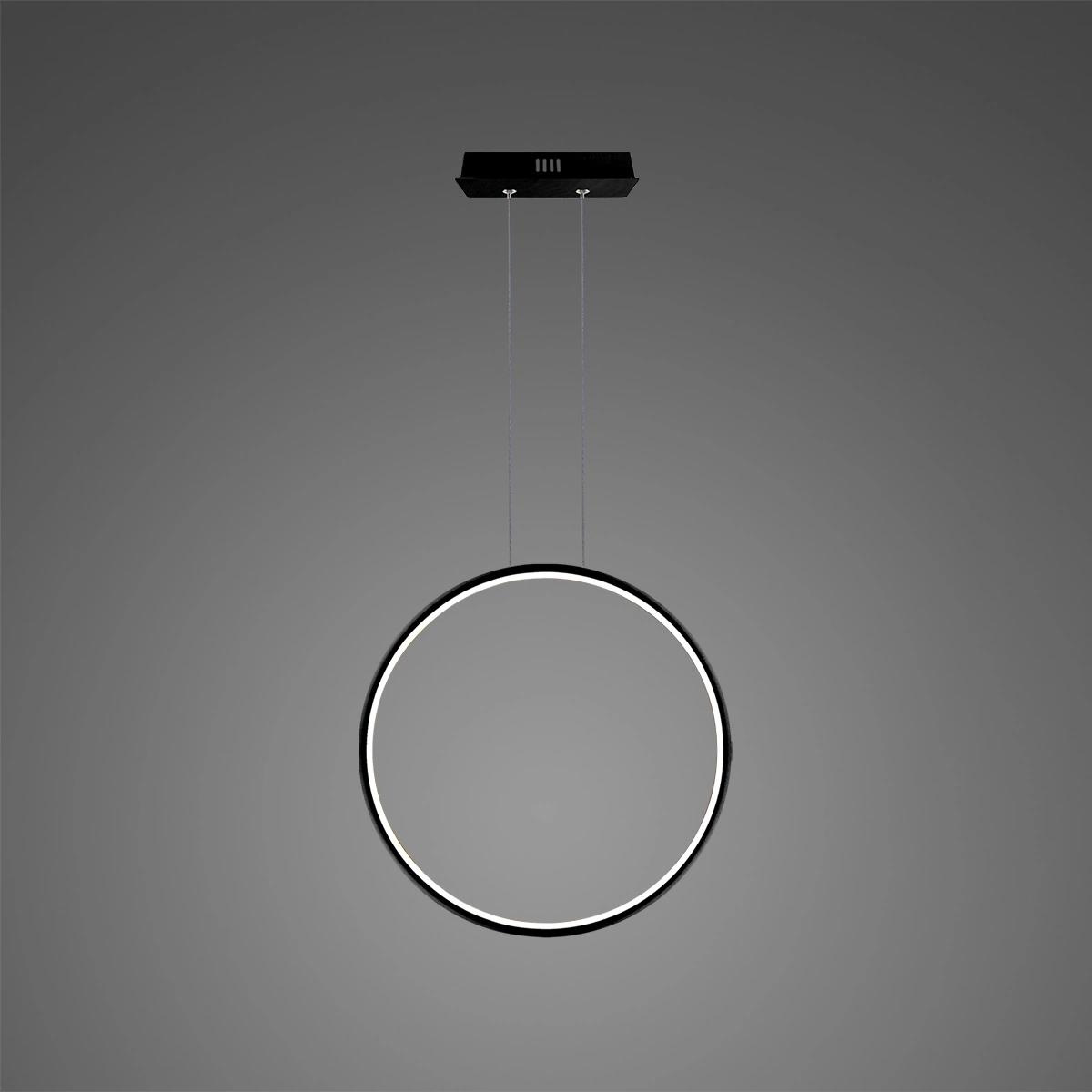 LED-Hängeleuchte Ledowe Okręgi No.1 X 40cm 4k schwarz Dali - ALTAVOLA DESIGN