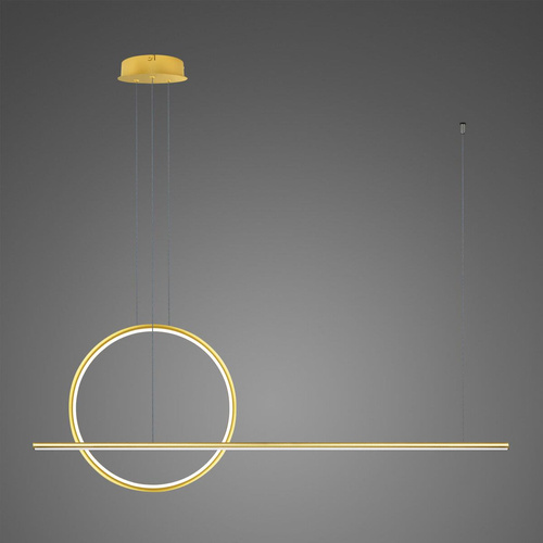Lampa wisząca Linea No.2 120 40cm złota 4k 