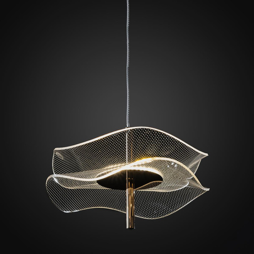 Lampa wisząca Mariposa różowe złoto 3000K