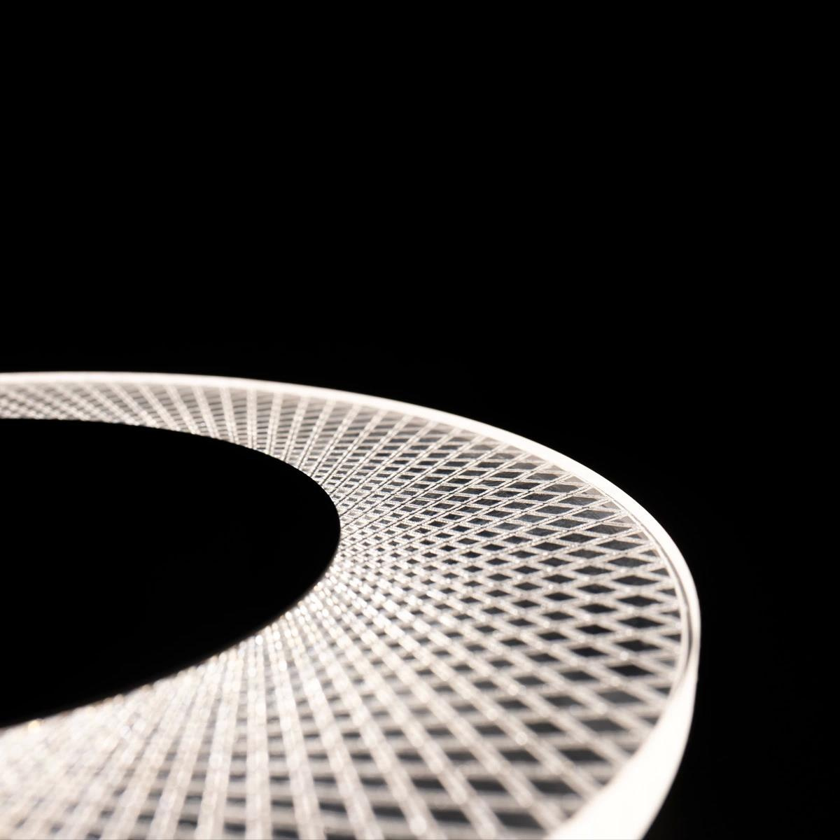 LED-Wandleuchte Acrilico 4k No.1 – Seitenansicht