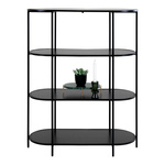 Regał Vita owalny czarny