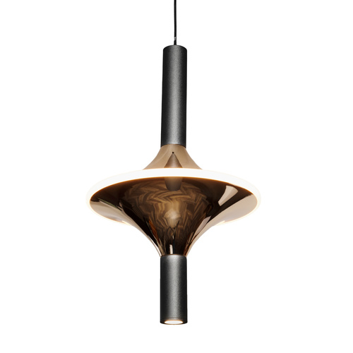 Lampa wisząca Spinoza złota 