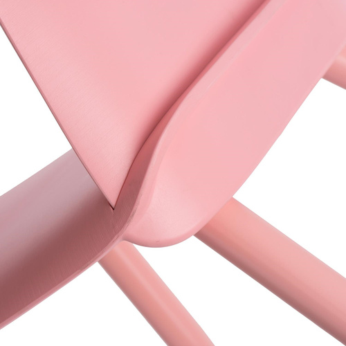 Krzesło Rosse różowe