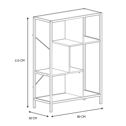 Regał Rack M biały