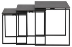 Zestaw stolików Katrine czarny