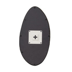 Zestaw 5 luster Organic Shape złote