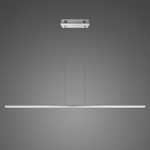 Lampa wisząca Linea No.1 120cm 4k srebrna ściemnialna 