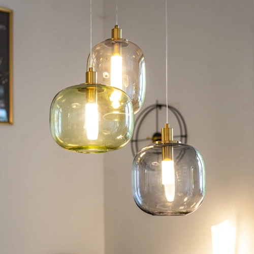  Lampa wisząca - Polar dymiony/szary